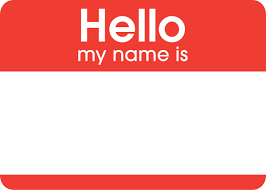 Image result for hi my name is